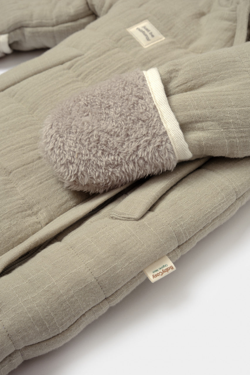 Salopeta de iarna pentru bebelusi, Winter muselin, , BabyCosy